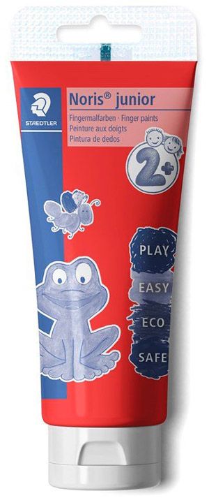 Комплект бои за рисуване с пръсти Staedtler Noris Junior, 4 цвята