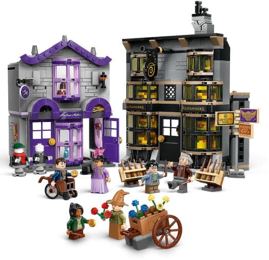 LEGO Harry Potter - Оливандър и дрехи от Мадам Молкин