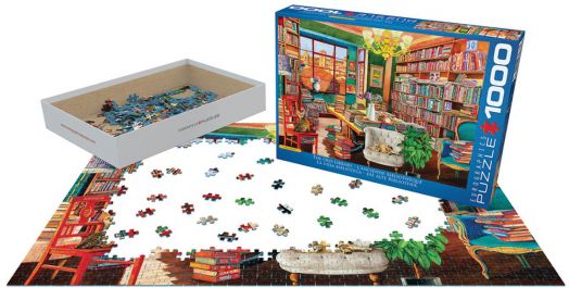 Пъзел Eurographics - Старата библиотека, 1000 части