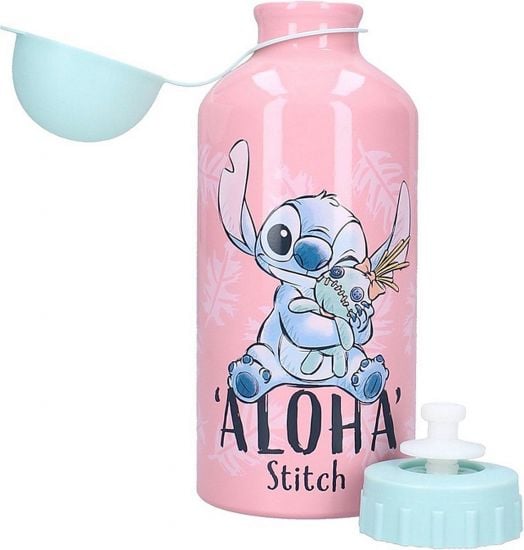Алуминиева бутилка Vadobag Stitch - Refreshing, 500 мл.