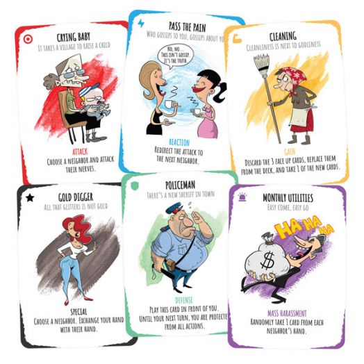 Настолна игра: Nasty Neighbors