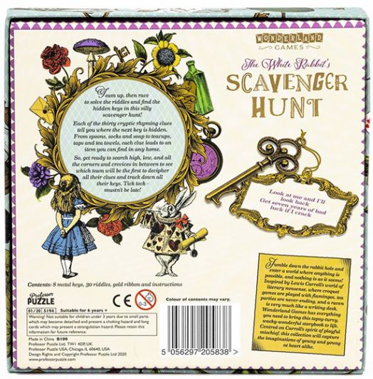 Игра Professor Puzzle: The White Rabbit's Scavenger Hunt