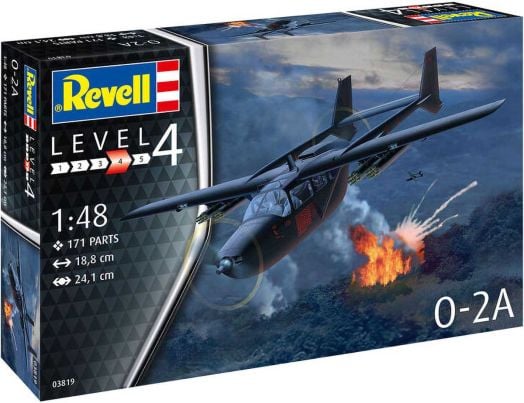 Сглобяем модел Revell - Самолет Skymaster 0-2A