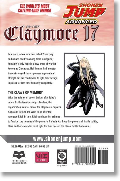 Claymore, Vol. 17