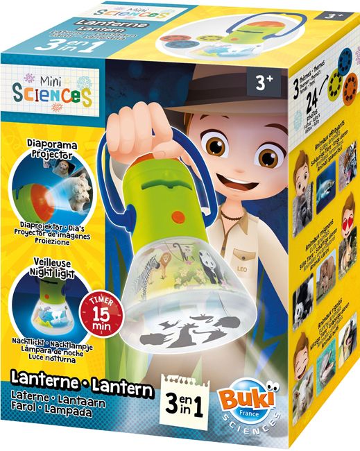 Креативен комплект Buki Science: Мини фенер 3 в 1