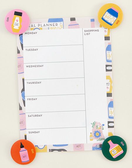 Магнити за хладилник Miquelrius Foodie Lovers, 4 бр.