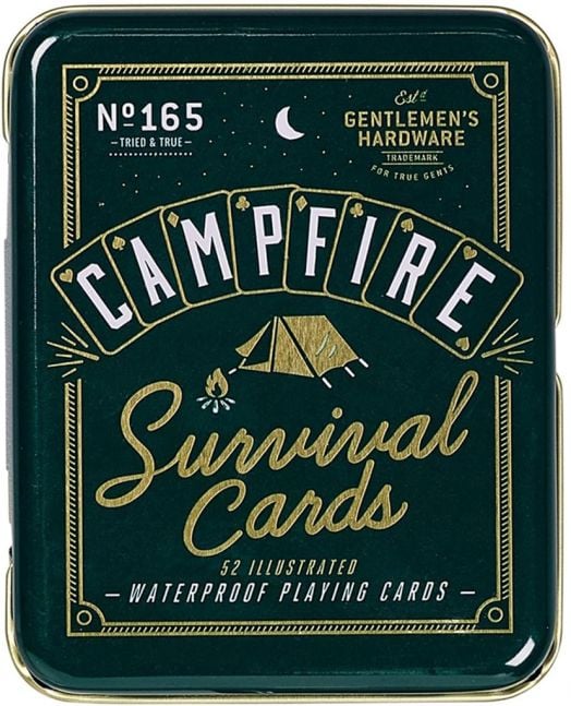 Карти за игра за път Gentlemen's Hardware Campfire Survival