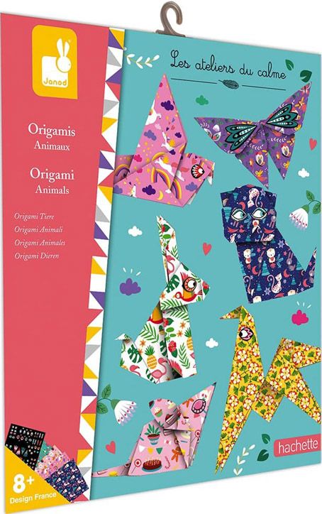 Творчески комплект Janod Оригами - Животни