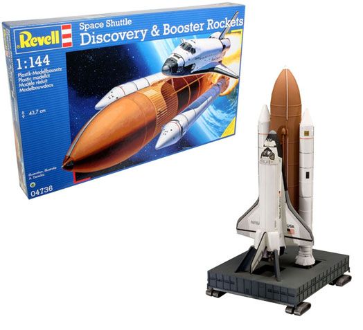 Сглобяем модел Revell - Космическа совалка Discovery