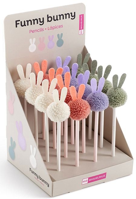 Молив Miquelrius Back2Fun Bunny, лилав