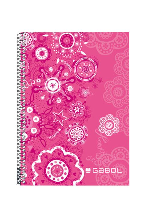 Тефтерче Gabol Cool Collection със спирала, B7, 80 листа