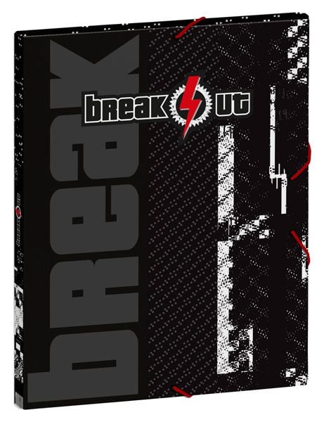 Твърда картонена папка Busquets Break Out 2022 с ластик