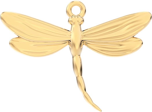 Колие с медальон Chocli - Dragon Fly