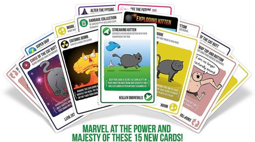 Разширение за Exploding Kittens - Streaking Kittens