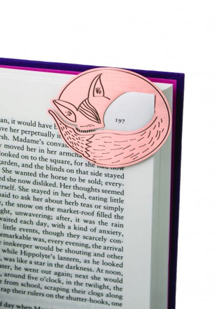 Метален разделител за книга с куче