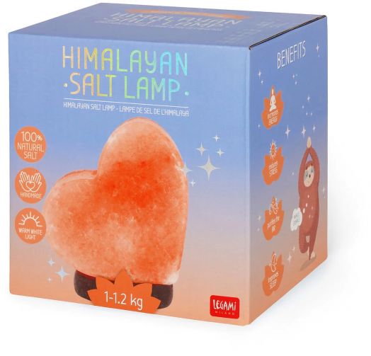 Лампа с хималайска сол Legami - Heart