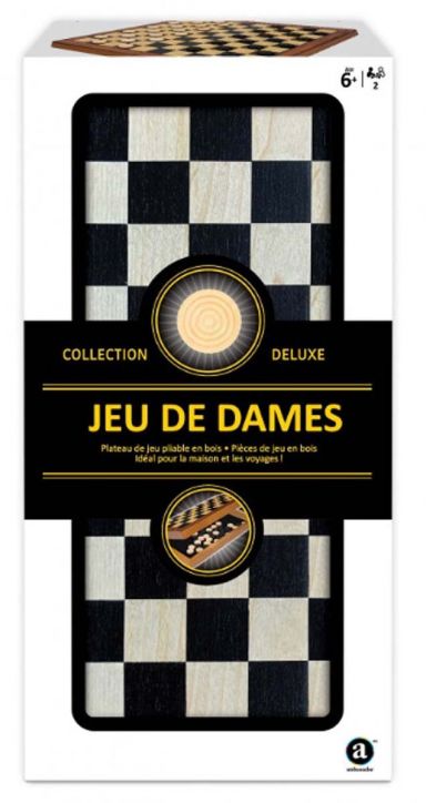 Сгъваема дървена дама Ambassador