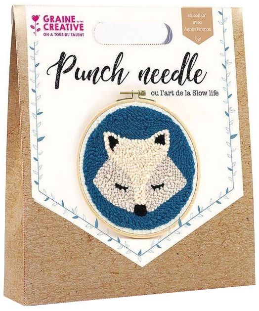 Комплект за пънч бродерия Graine Creative - Лисица