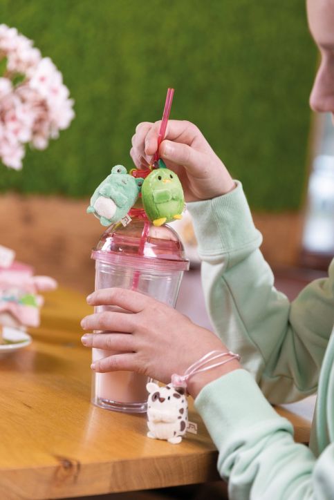 Плюшена играчка Nici Mymochi Minis - Пиле Tschieps Apple, 5 см.