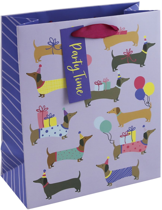Детска подаръчна торбичка Eurowrap - Кучешко парти, малка