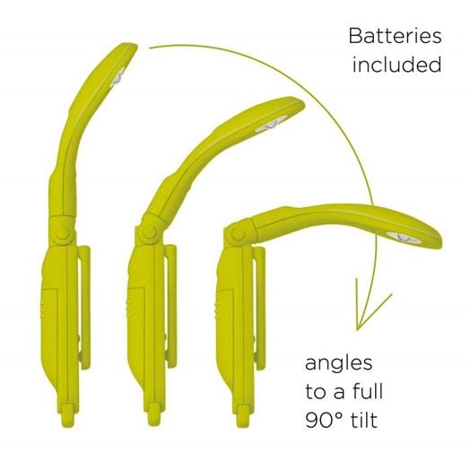 Малка цветна лампичка, светлозелена