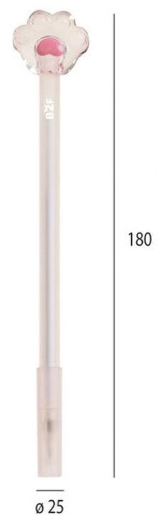 Химикалка Miquelrius Back2Fun - Лапа, бяла