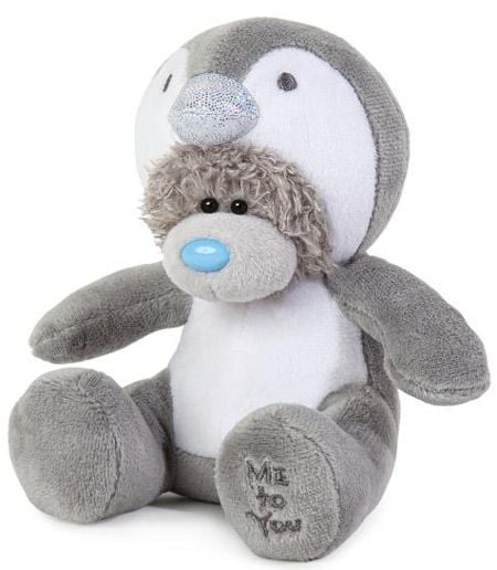 Комплект Me To You - Чаша с плюшено мече пингвинче