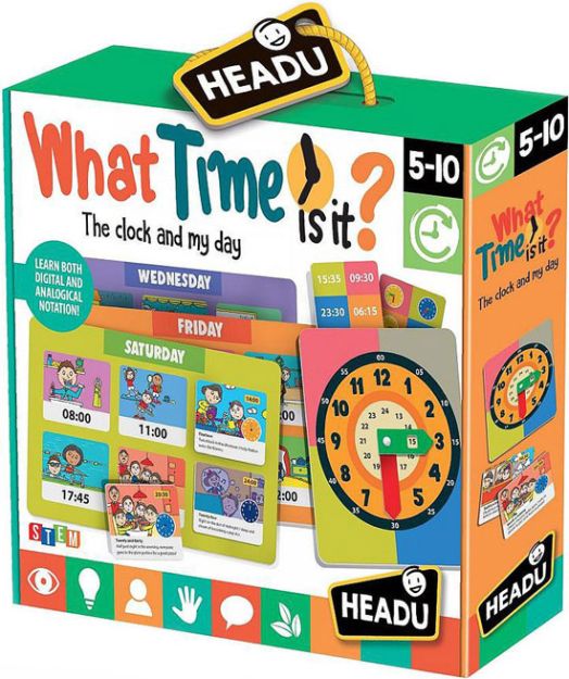 Образователен комплект Headu - Колко е часът