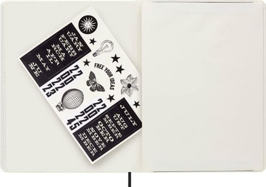 Голям тефтер планер Moleskine Lorenzo Petrantoni, недатиран