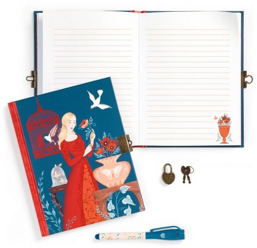 Таен дневник с магическа химикалка Djeco - Lisa