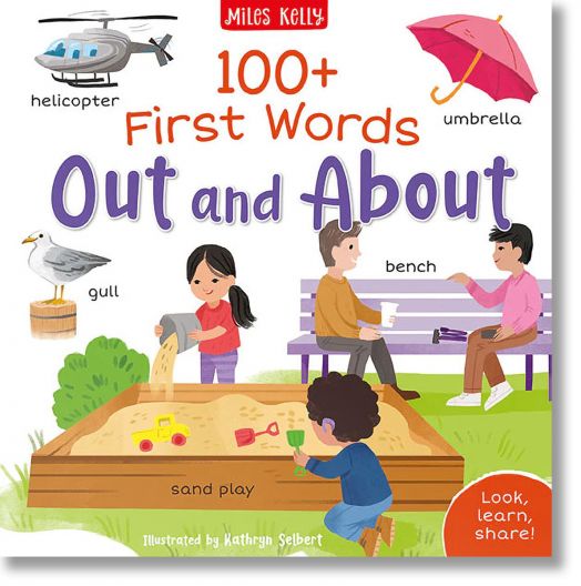 First Words Out and About: 4-pack set