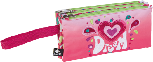 Несесер Busquets Dream 2023 с три отделения, празен