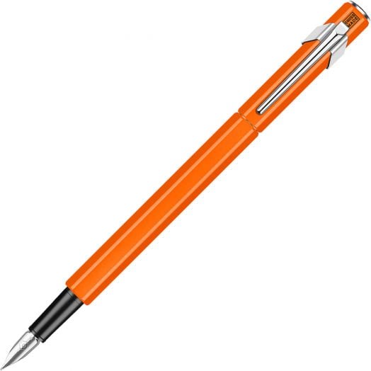 Писалка Caran d'Ache 849 Metal Fluo Orange