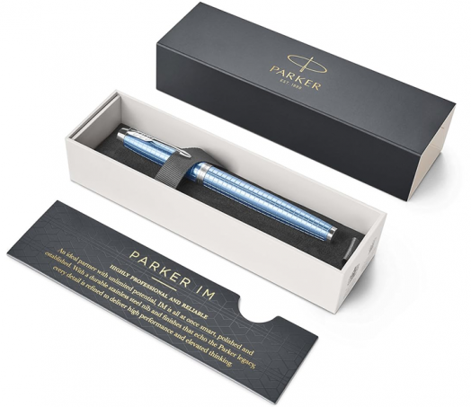 Писалка Parker Royal IM Premium Blue CT, F