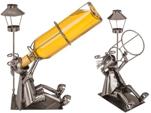 Метална поставка за вино - Drinker