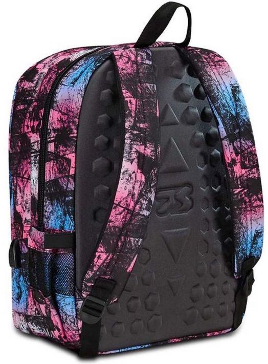 Ученическа раница Seven Freethink Raspberry Rose с две отделения и USB порт