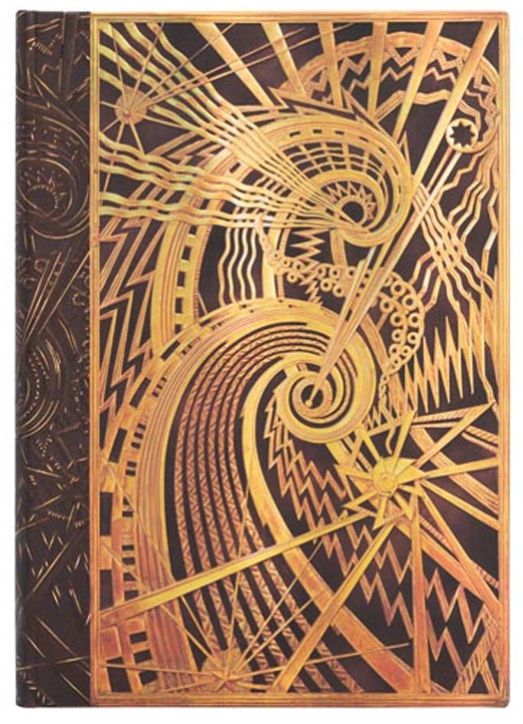 Тефтер Paperblanks - The Chanin Spiral Midi, 13 х 18 см.