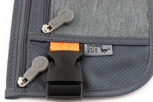 Чанта за през кръста Troika, сива