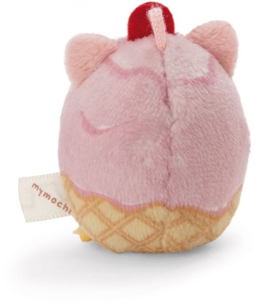 Плюшена играчка Nici Mymochi Minis - Котка Angy Ice Cream, 5 см.