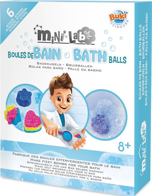 Мини лаборатория Buki - Топки за баня