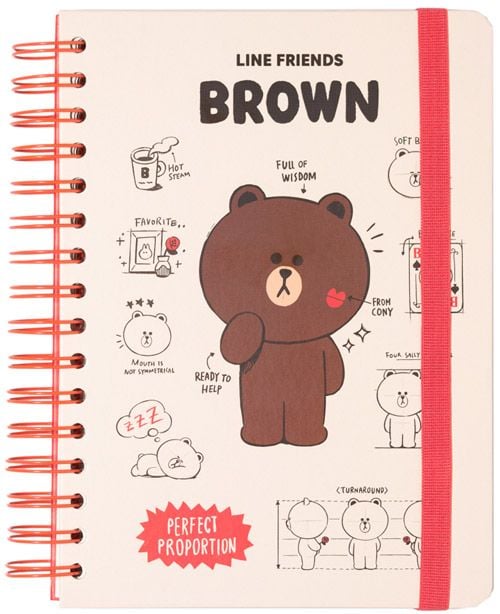 Тефтер Line Friends