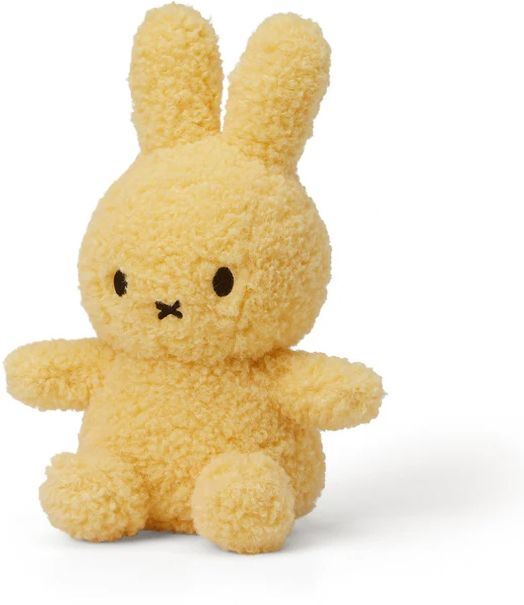 Плюшена играчка Miffy Eco Teddy - слънчевожълт заек, 23 см.