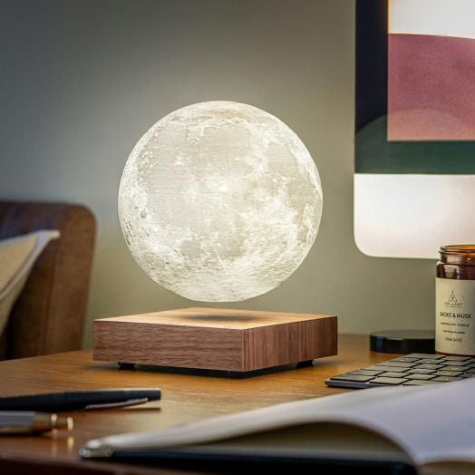 Левитираща нощна лампа Gingko Smart Moon Lamp