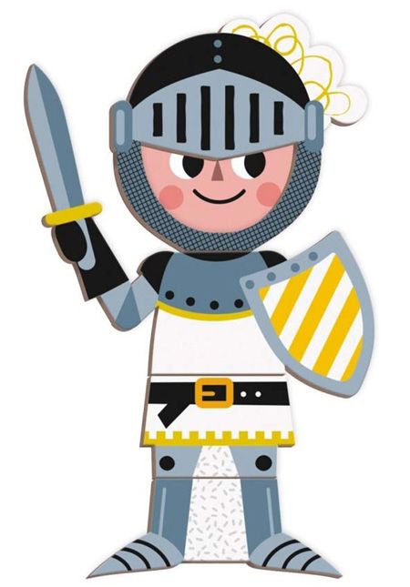 Детска магнитна книга Janod - Костюми