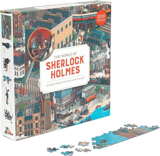 Пъзел Laurence King: The World of Sherlock Holmes, 1000 части
