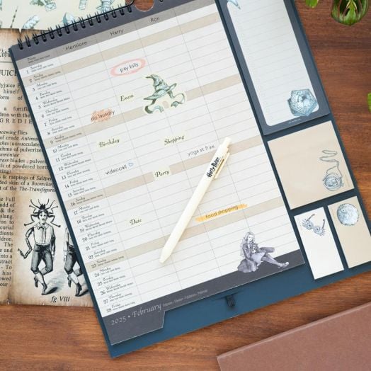 Планер-пад Grupo Erik Harry Potter за 16 месеца - септември 2024 / декември 2025 година