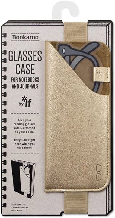 Калъфче за очила Bookaroo, златно