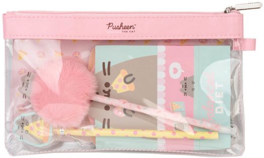 Канцеларски сет за писане Grupo Erik - Pusheen The Cat Foodie