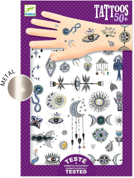Детски татуировки Djeco - Символи