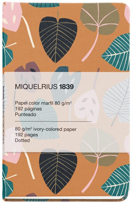 Джобен тефтер Miquelrius Autumn Leaves Ochre